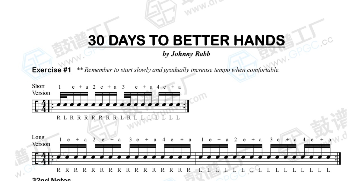 30天练好你的双手 / Johnny Rabb - 30 Days To Better Hands